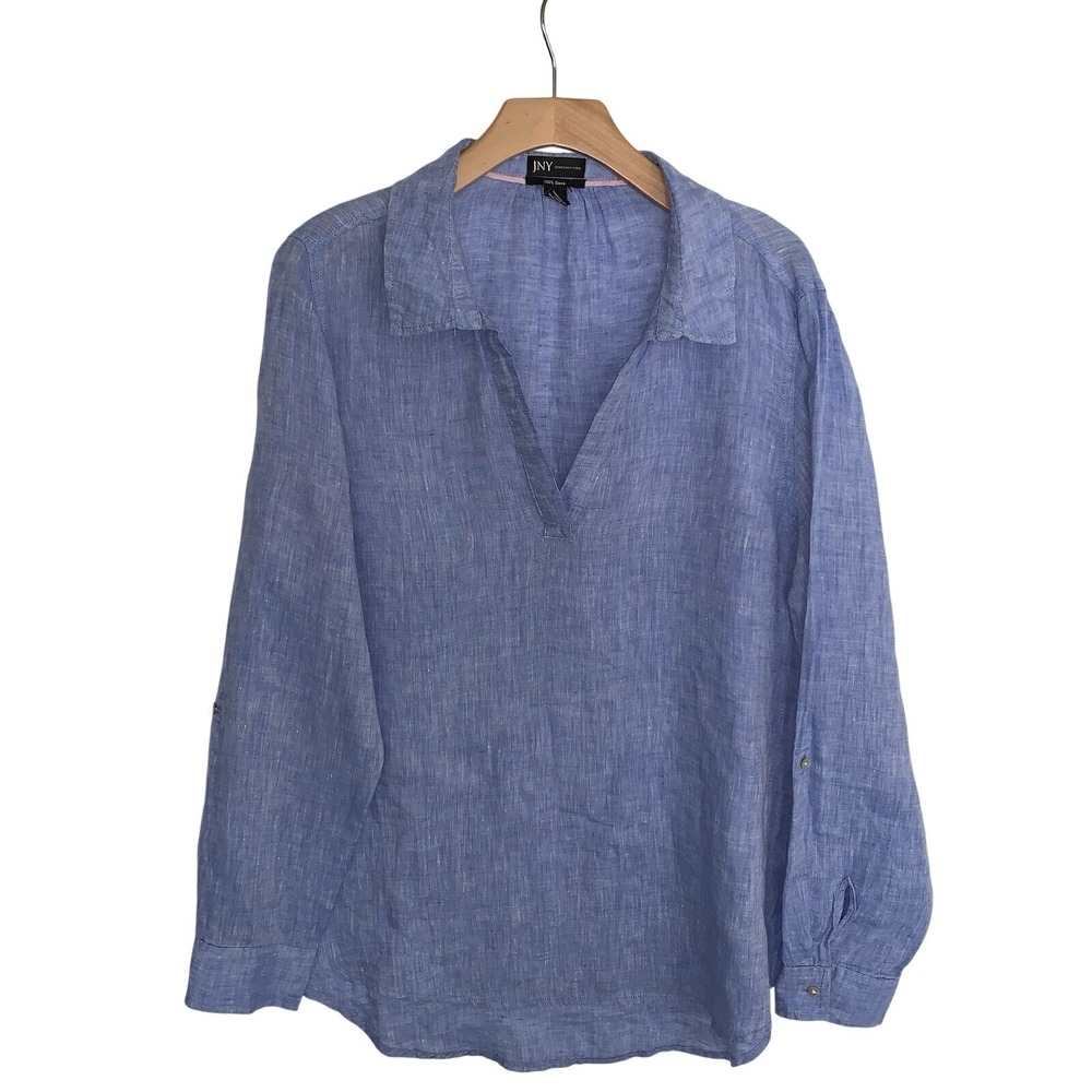 Jones New York Blue Blouse